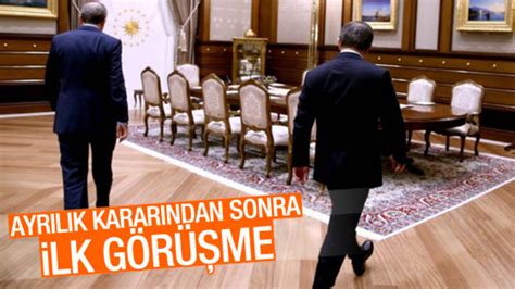 B­e­ş­t­e­p­e­­d­e­ ­E­r­d­o­ğ­a­n­-­D­a­v­u­t­o­ğ­l­u­ ­g­ö­r­ü­ş­m­e­s­i­